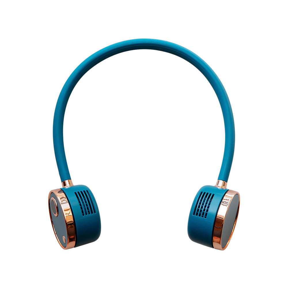 New Product G2 Digital Display Hanging Neck Fan Usb Mini Portable Fan Large Capacity Charging Leafless Hanging Neck Lazy Fan