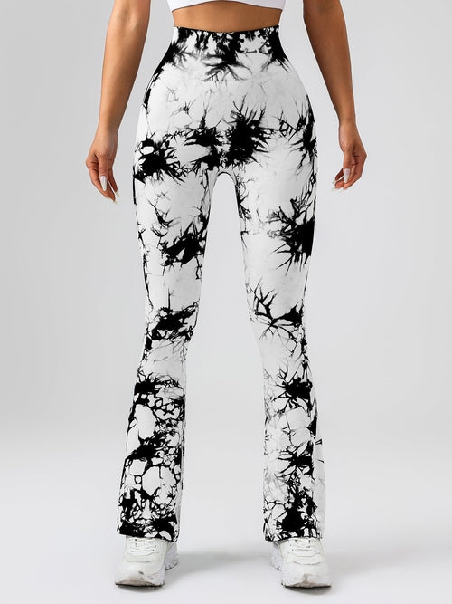 High-Waist Tummy Control Flare Yoga leggings For Women