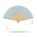 Ocean Blue Hand Fan