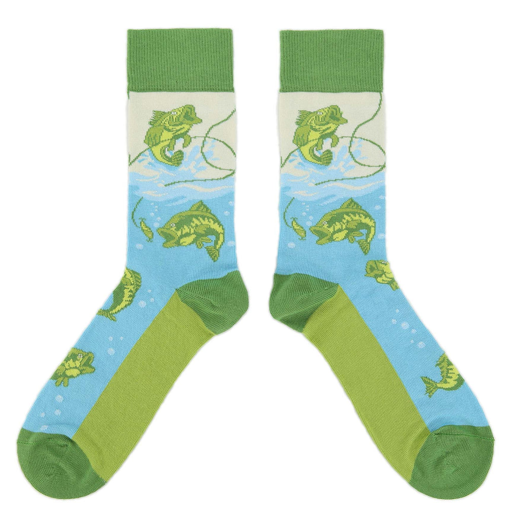 Fishing Socks - Men's Novelty Dress Socks