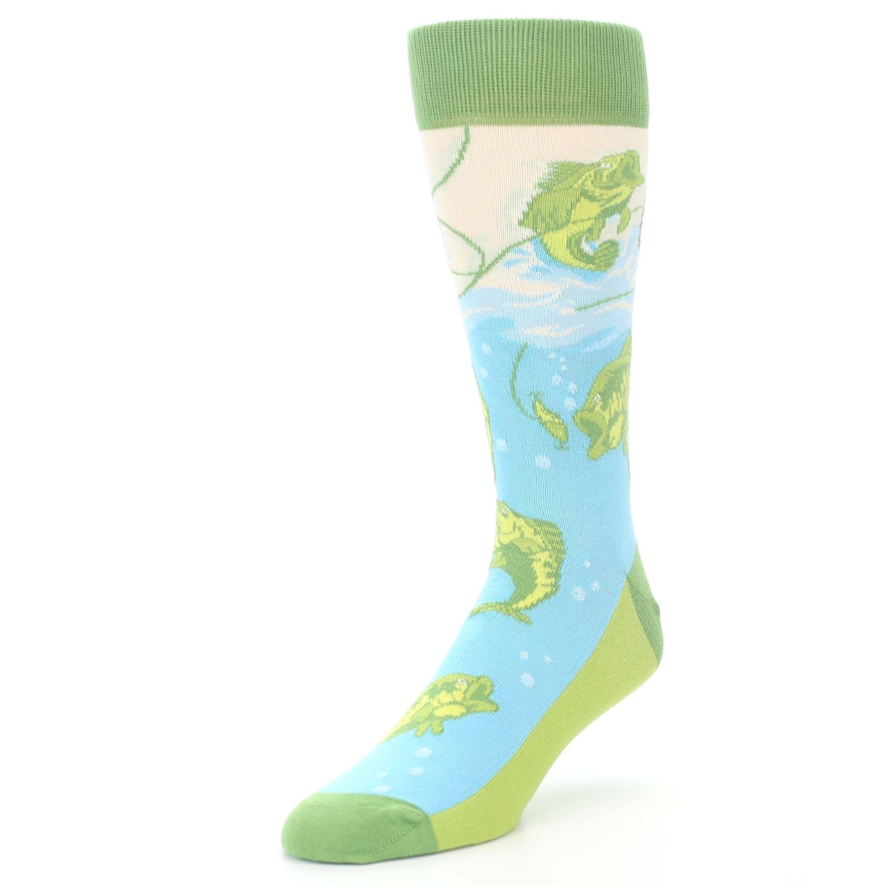 Fishing Socks - Men's Novelty Dress Socks