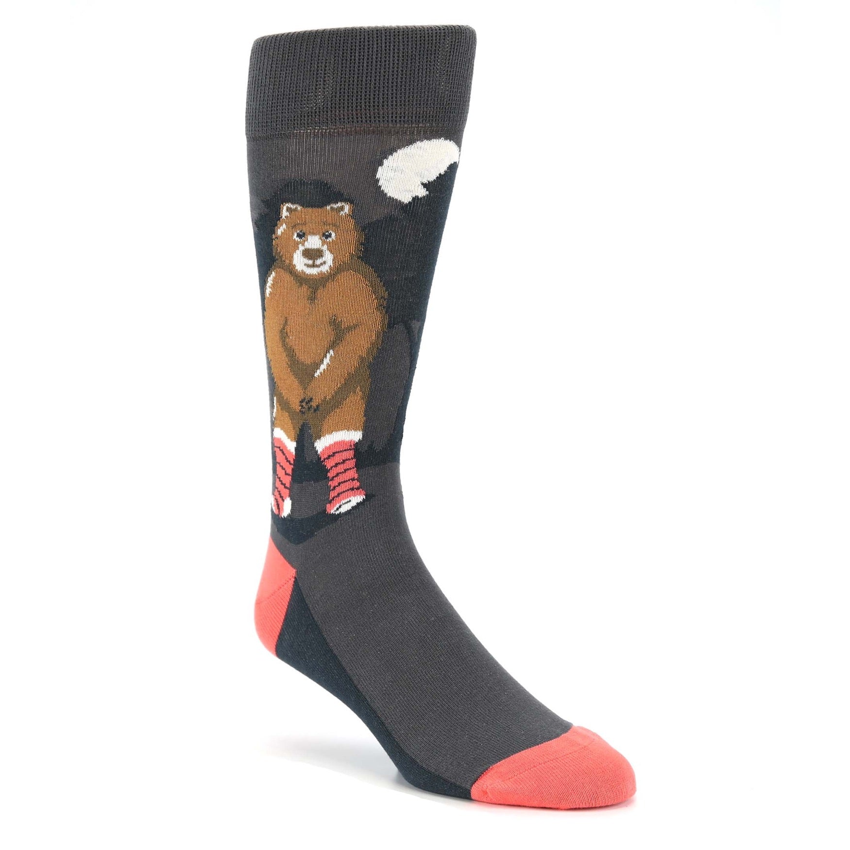 Bear Naked Socks - Men's Novelty Dress Socks