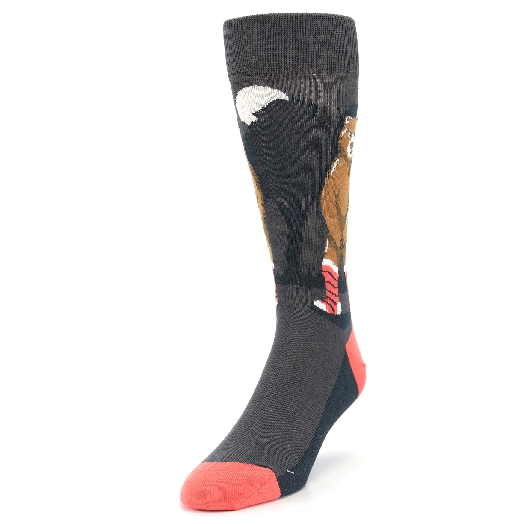 Bear Naked Socks - Men's Novelty Dress Socks
