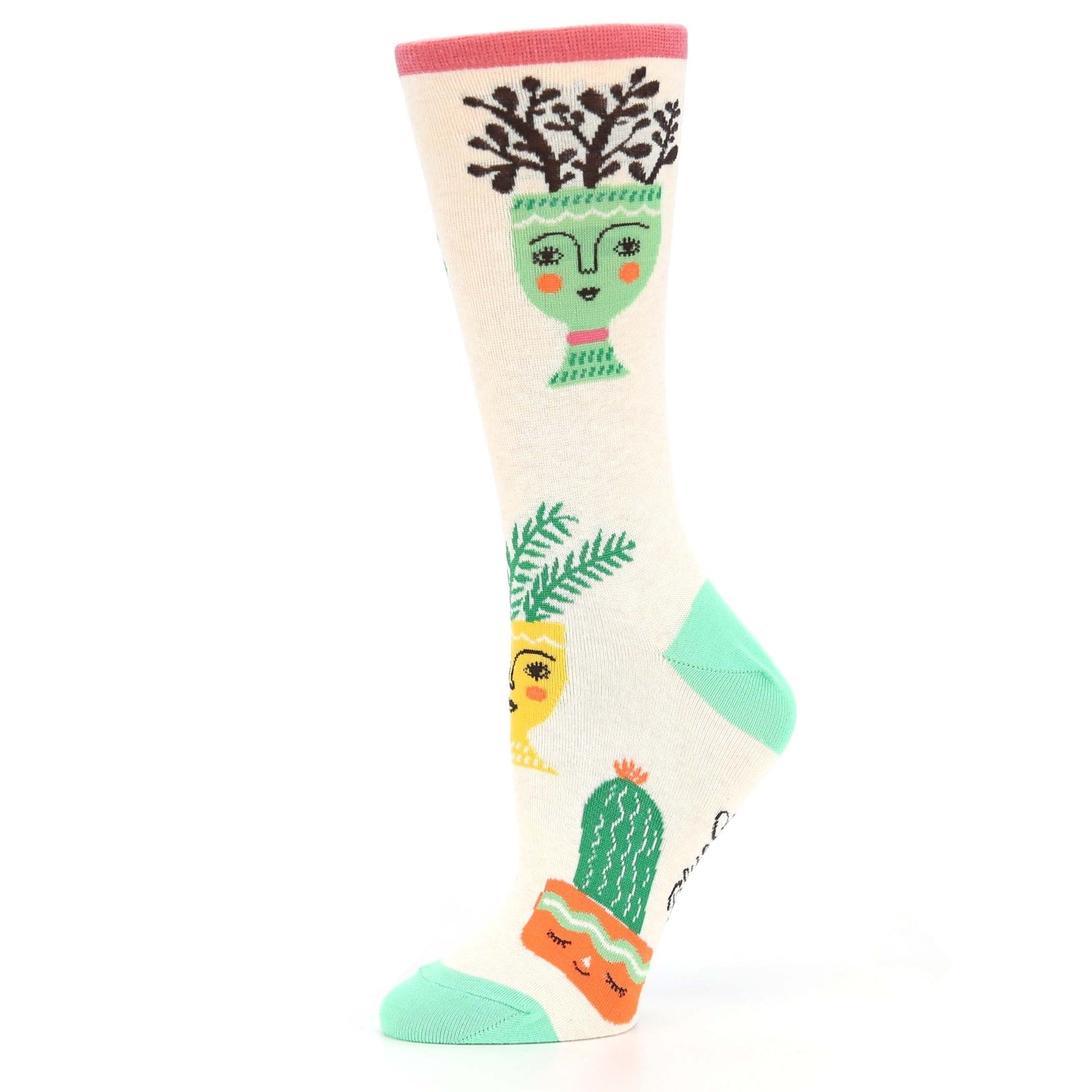 Plant Mom Socks - Novelty Dress Socks for Women