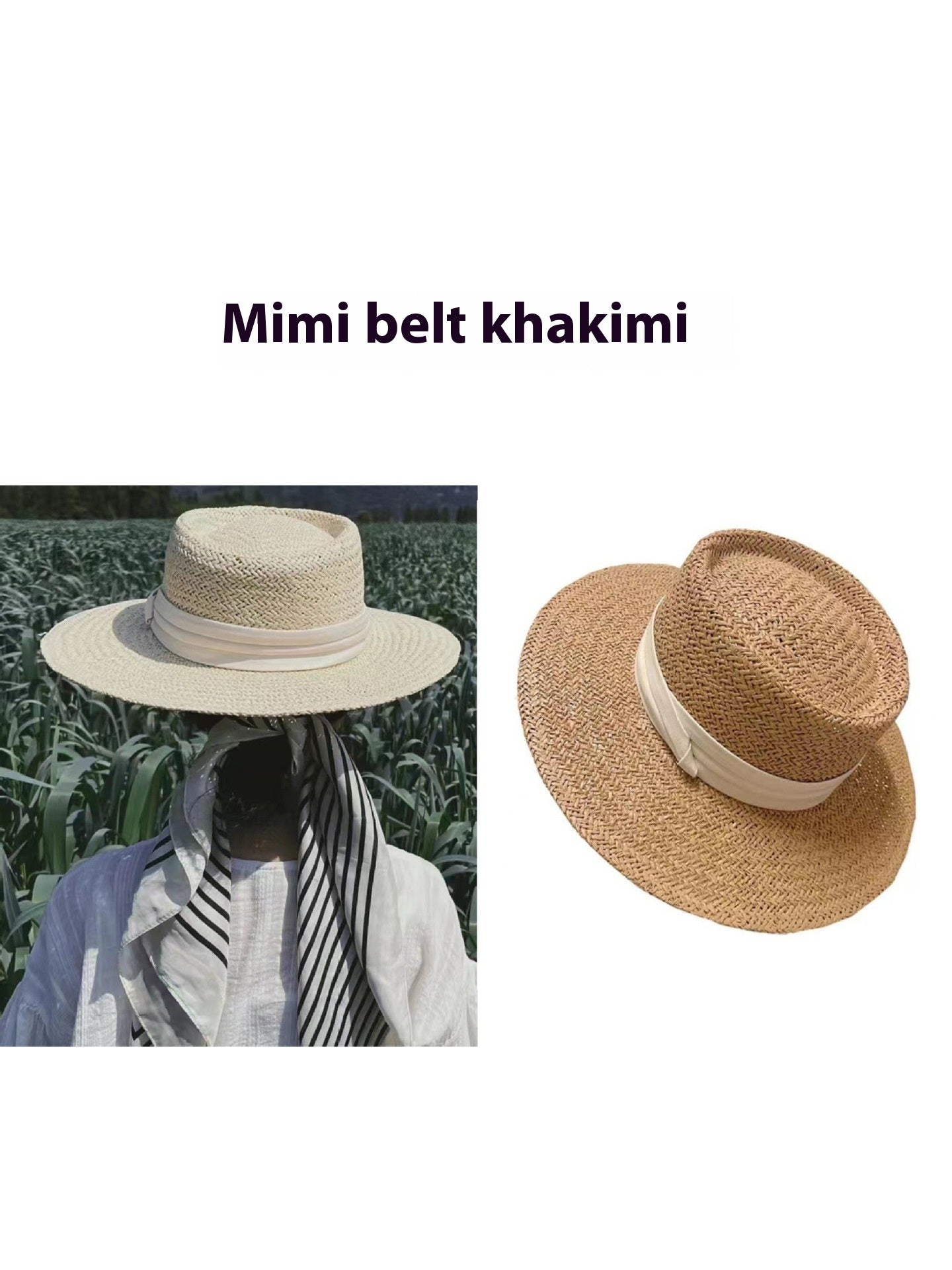 Fashion Sun Protection Hat Beach Weaving Sun Hat