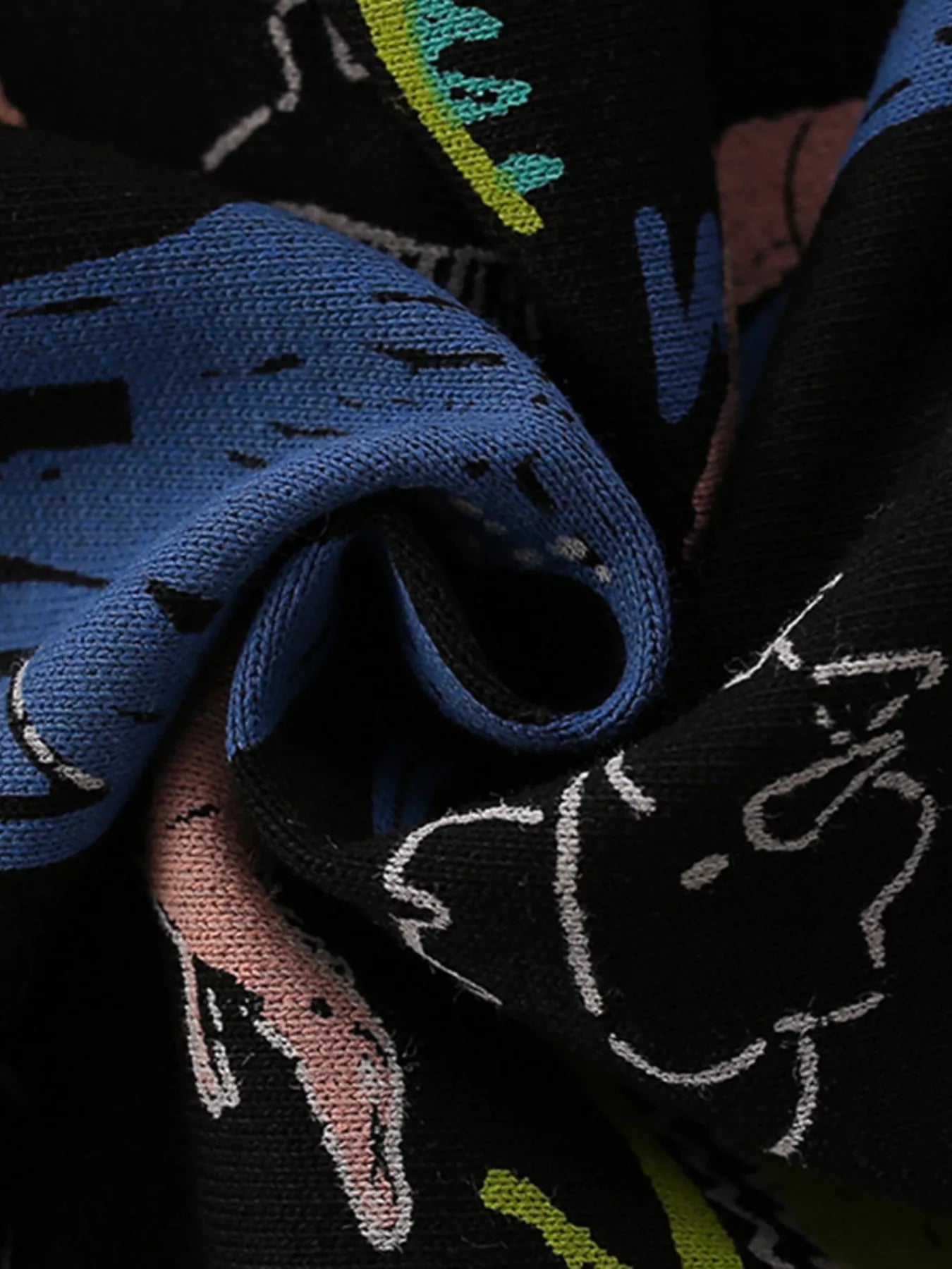 Toddler Boys Dinosaur Print Crew Neck Sweatshirt