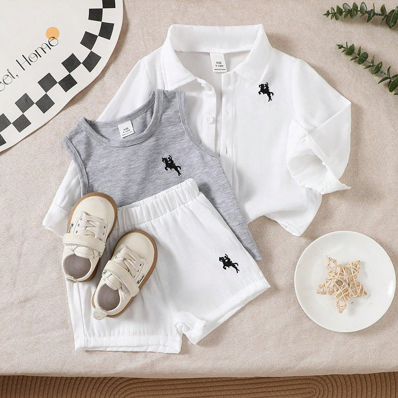 Autumn Fashion Personalized Boys' Inner Wear Suit