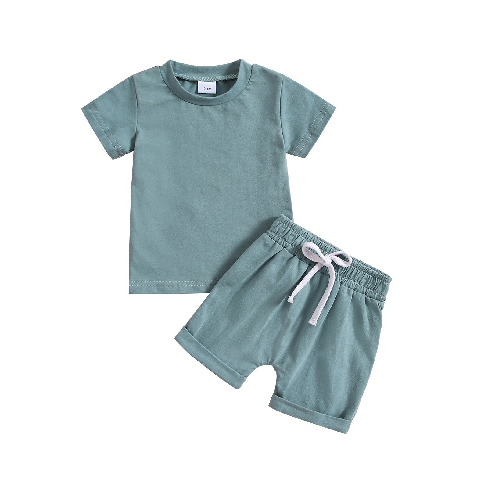 Children's Clothing Boys' And Girls' Short-sleeved Shorts Sports