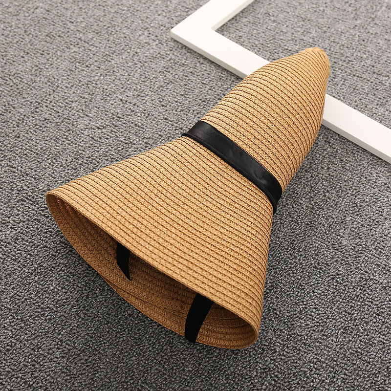 Women's Summer Beach Foldable Sun Hat