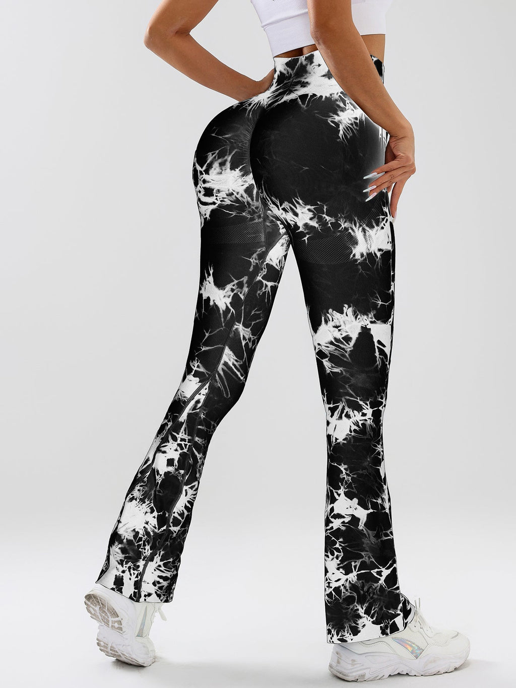 High-Waist Tummy Control Flare Yoga leggings For Women