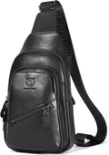 Men’s Leather Sling Bag – Modern Everyday Carry