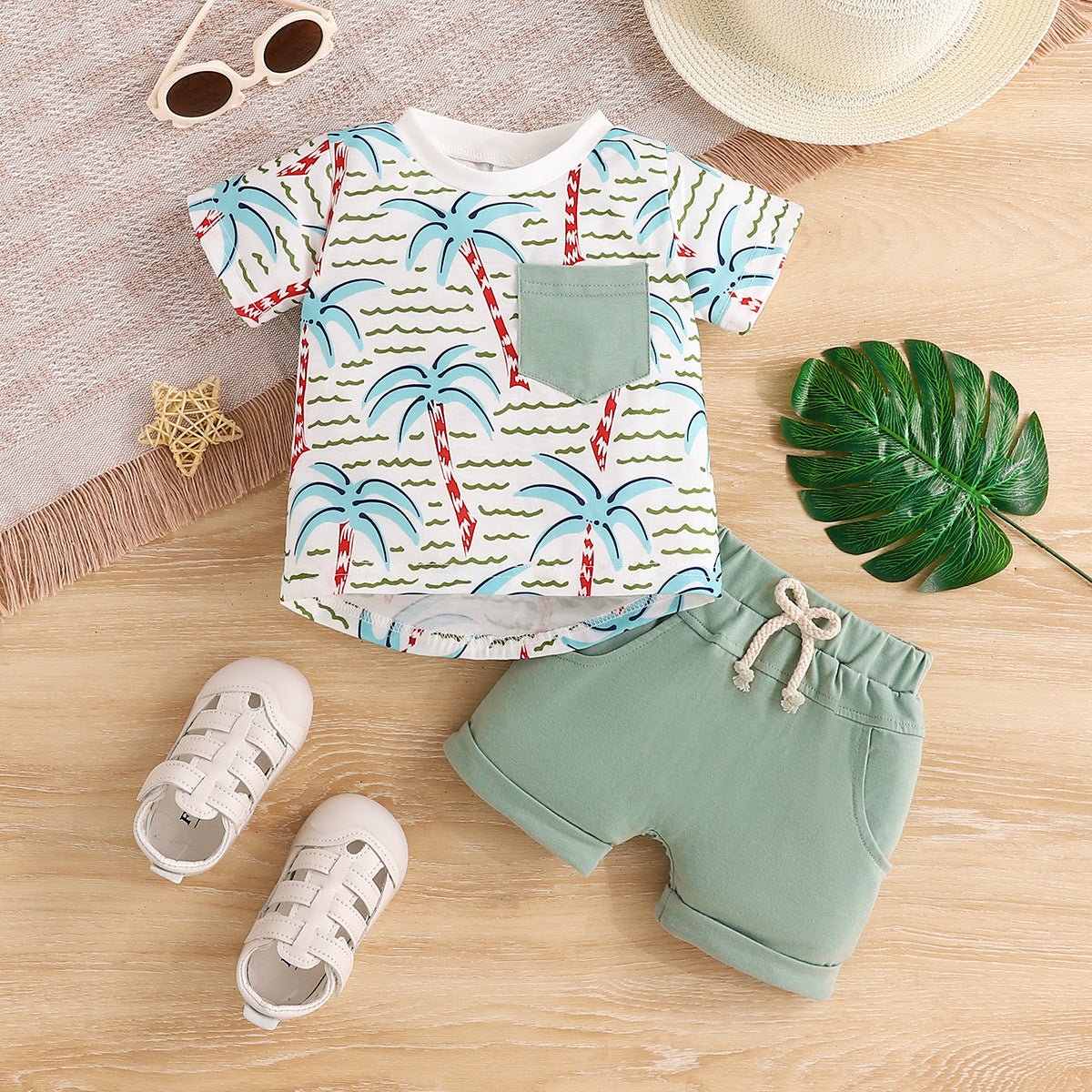 Fashion Personality Summer New Boys' Casual Suit