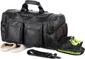Men’s Leather Duffel Bag – Carry-On Travel 52L Travel
