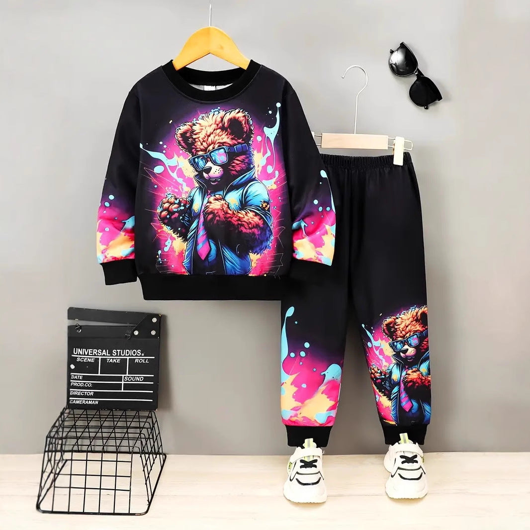 Boys Hoodie Spring Autumn New Arrival Crew-Neck Sweatshirt