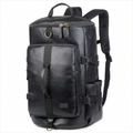 Men’s Leather Backpack – Convertible Work 40L Travel