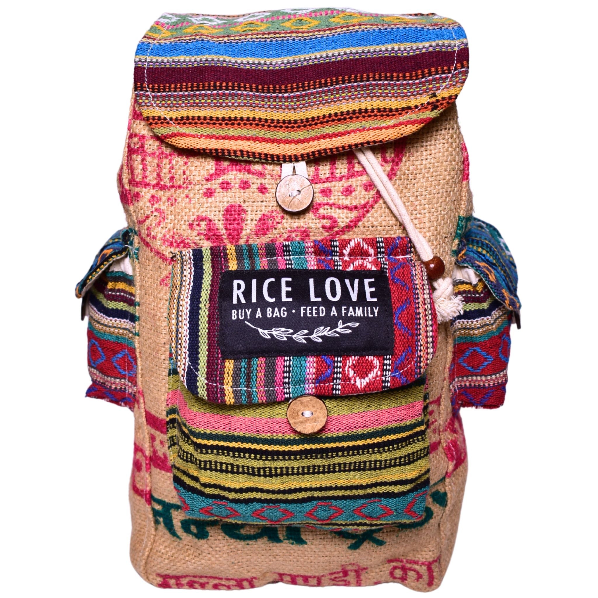 Mini Recycled Travel Backpack Agra