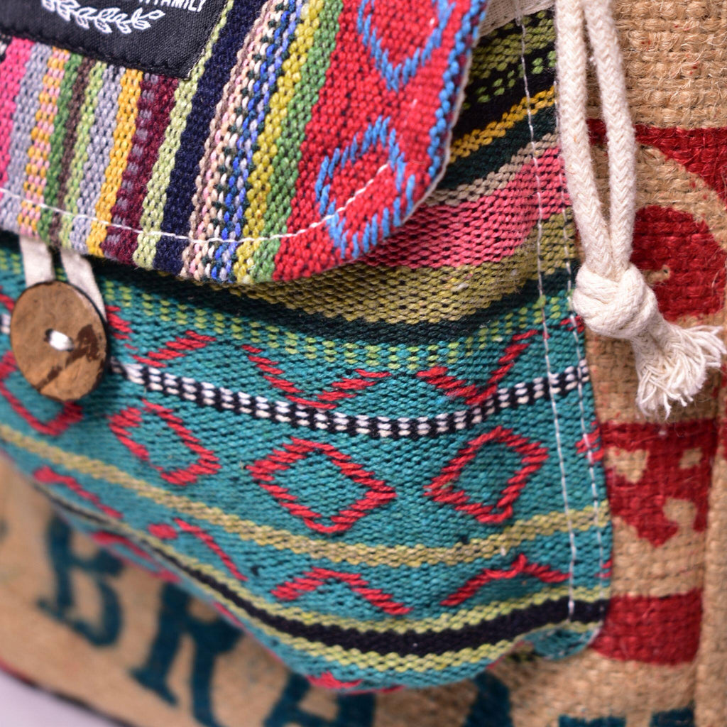 Mini Recycled Travel Backpack Agra Special