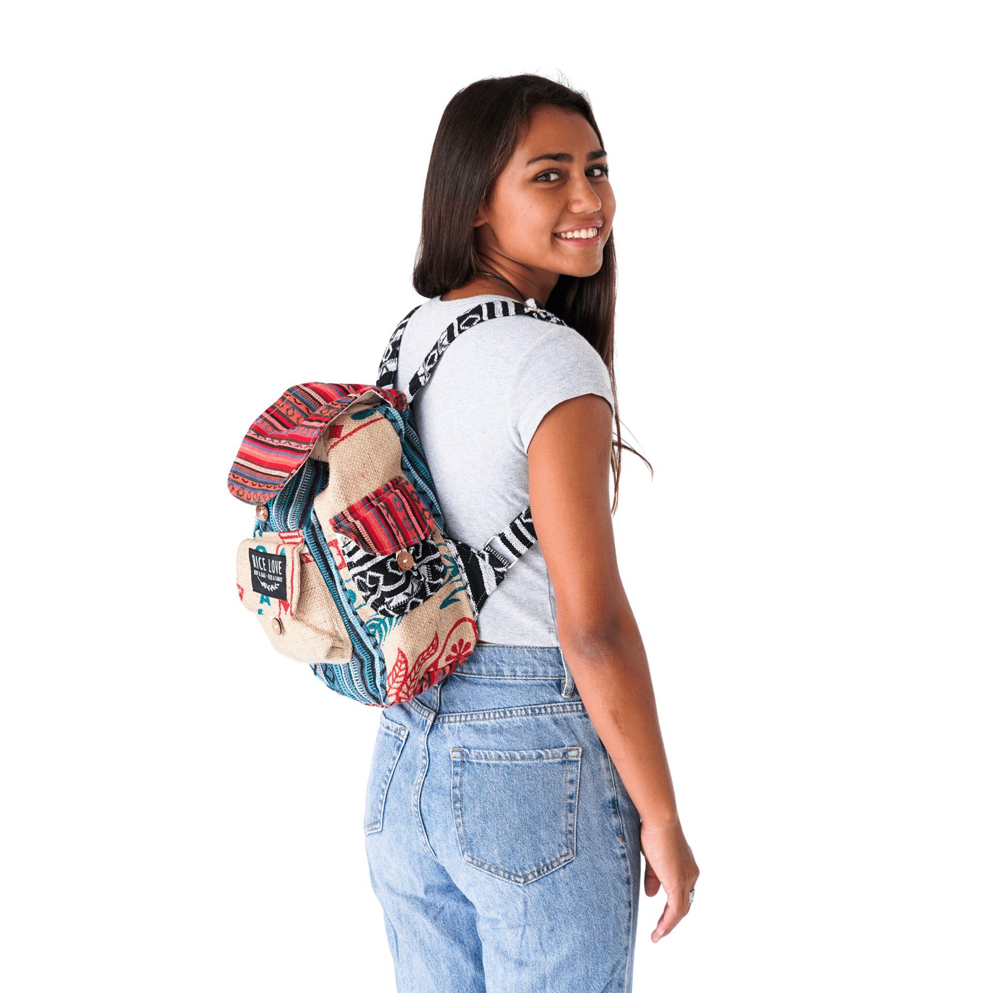 Mini Recycled Travel Backpack Chennai