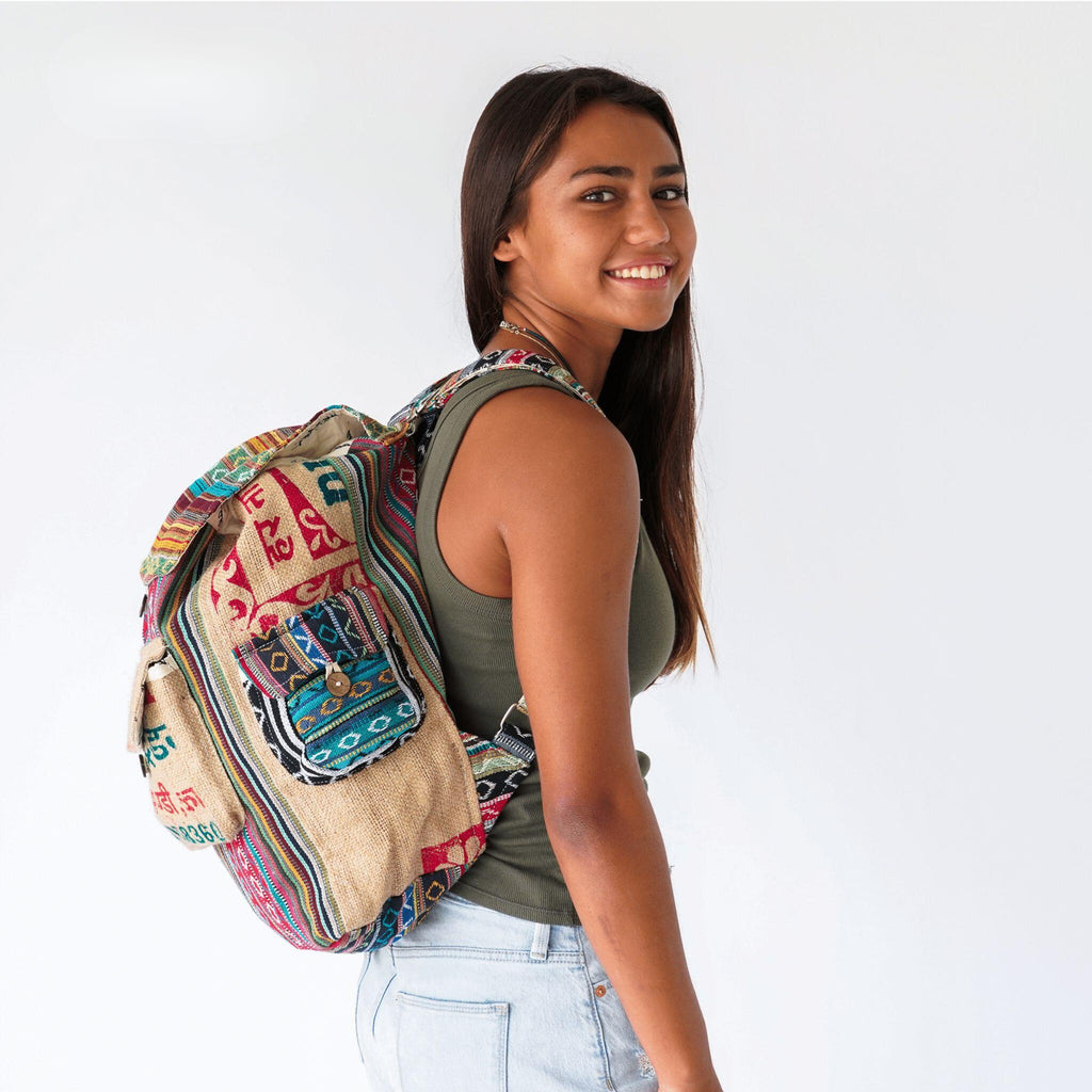 Recycled Travel Backpack Jaipur