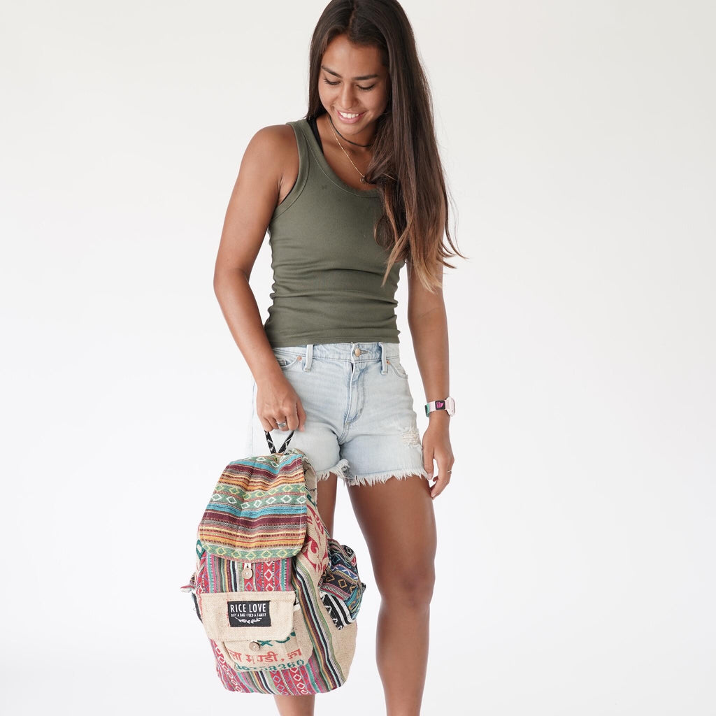 Recycled Travel Backpack Jaipur