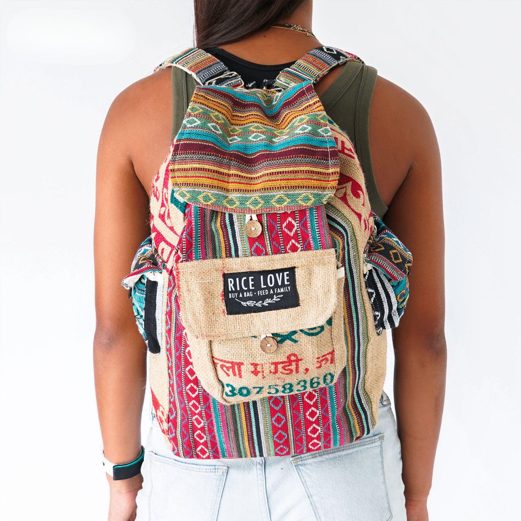 Recycled Travel Backpack Jaipur