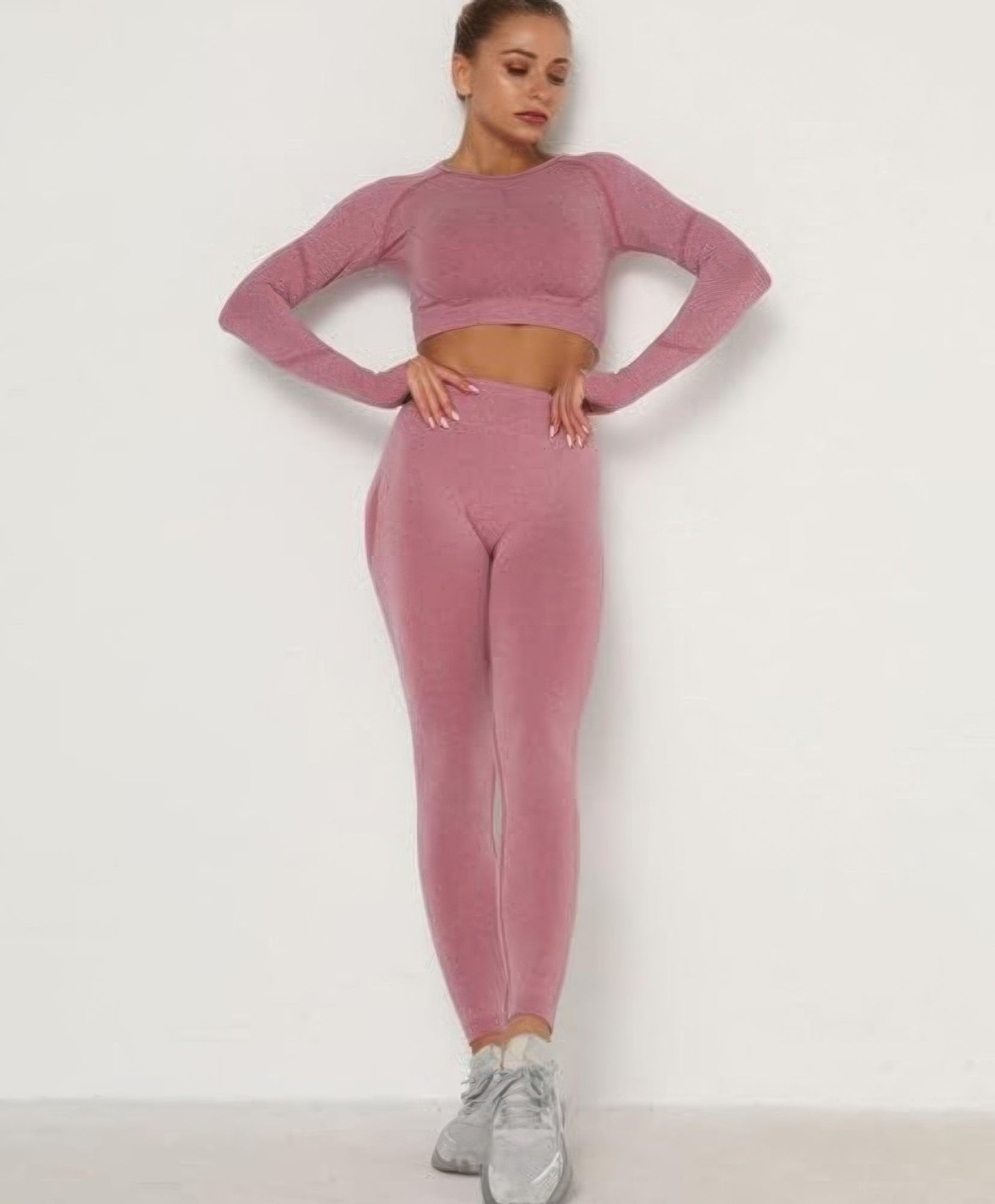 Seamless Top Leggings Set