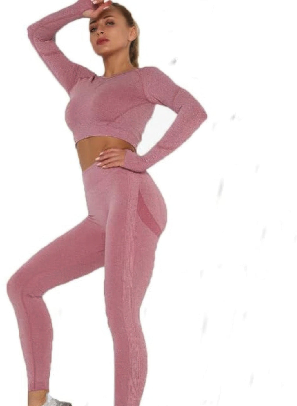 Seamless Top Leggings Set