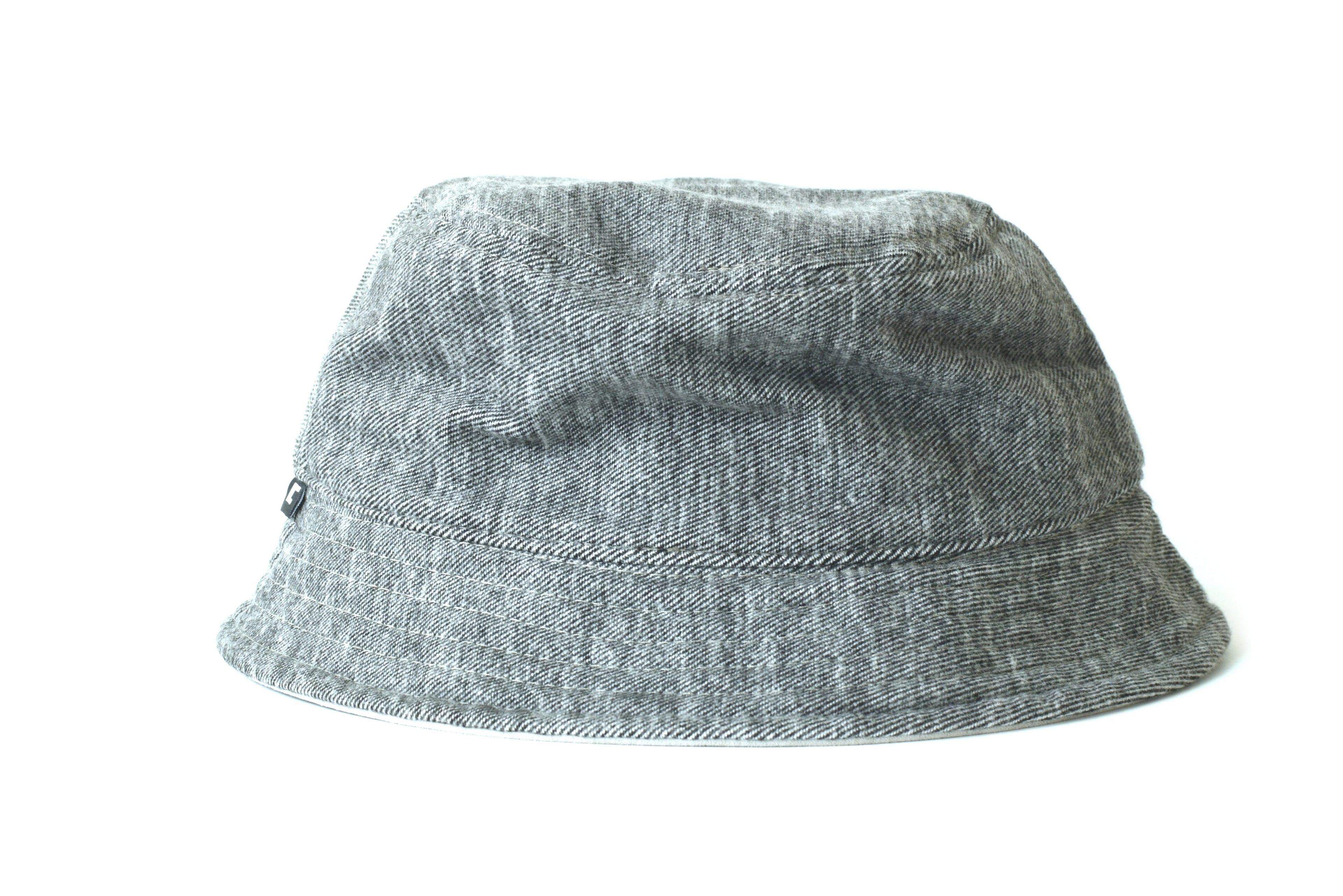 Fuzzy Japanese Denim Bucket Hat