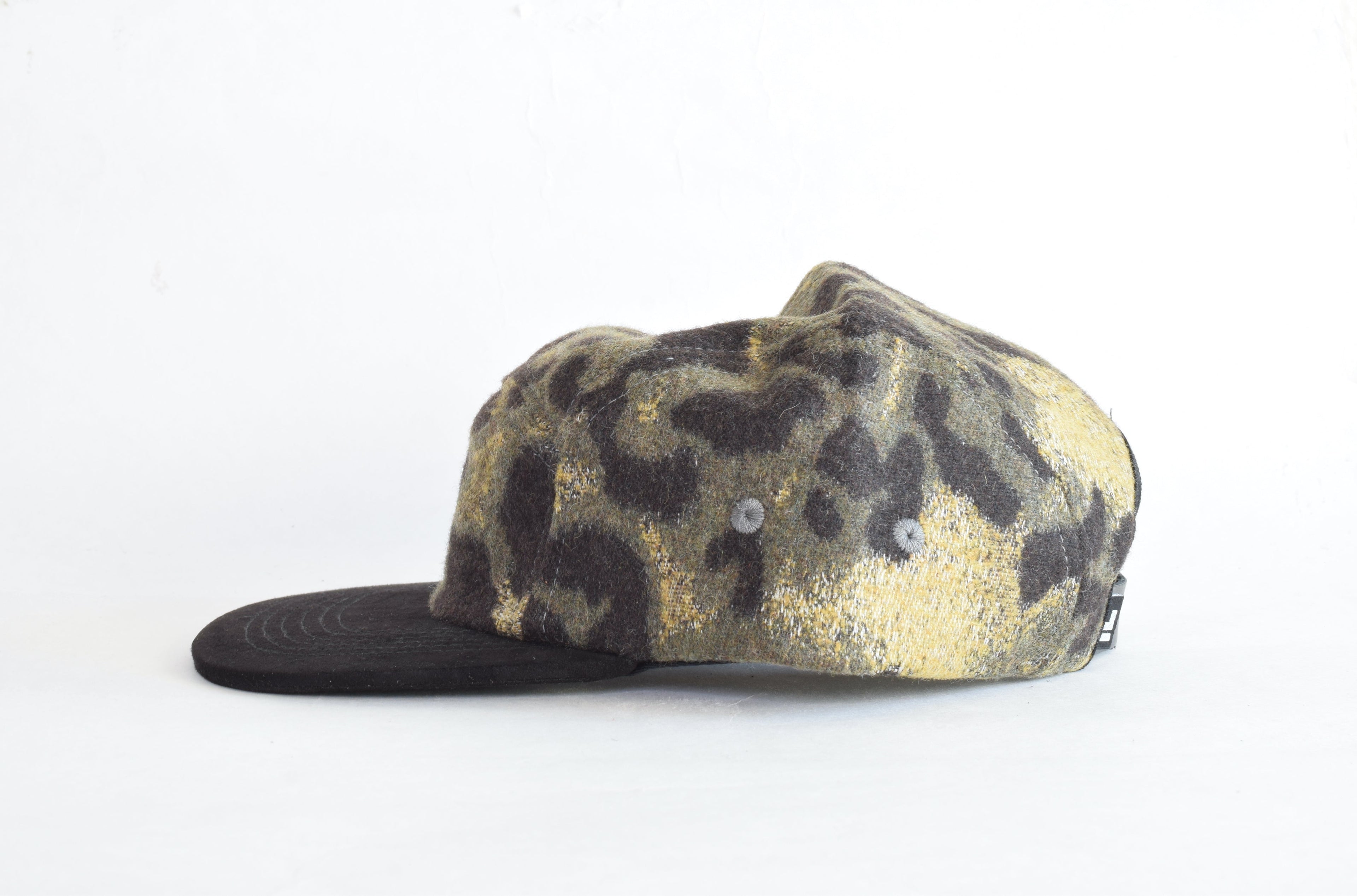 Leopard Fuzz Five Panel Hat