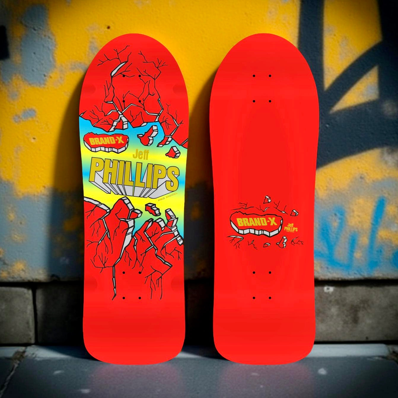 Jeff Phillips BREAKOUT Limited Edition Series, HAND PAINTED Deck (PRE-ORDER, JULY)