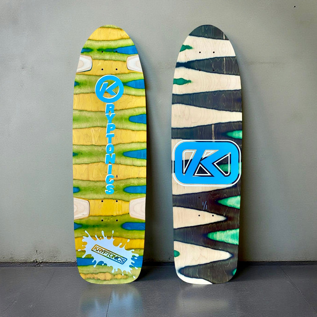 Kryptonics ONE-OF-A-KIND & HAND-PAINTED CRUISER Deck or Complete 8.5”x31” (1 of 1)