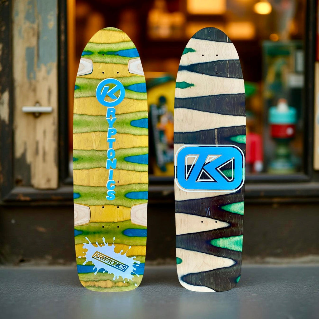 Kryptonics ONE-OF-A-KIND & HAND-PAINTED CRUISER Deck or Complete 8.5”x31” (1 of 1)