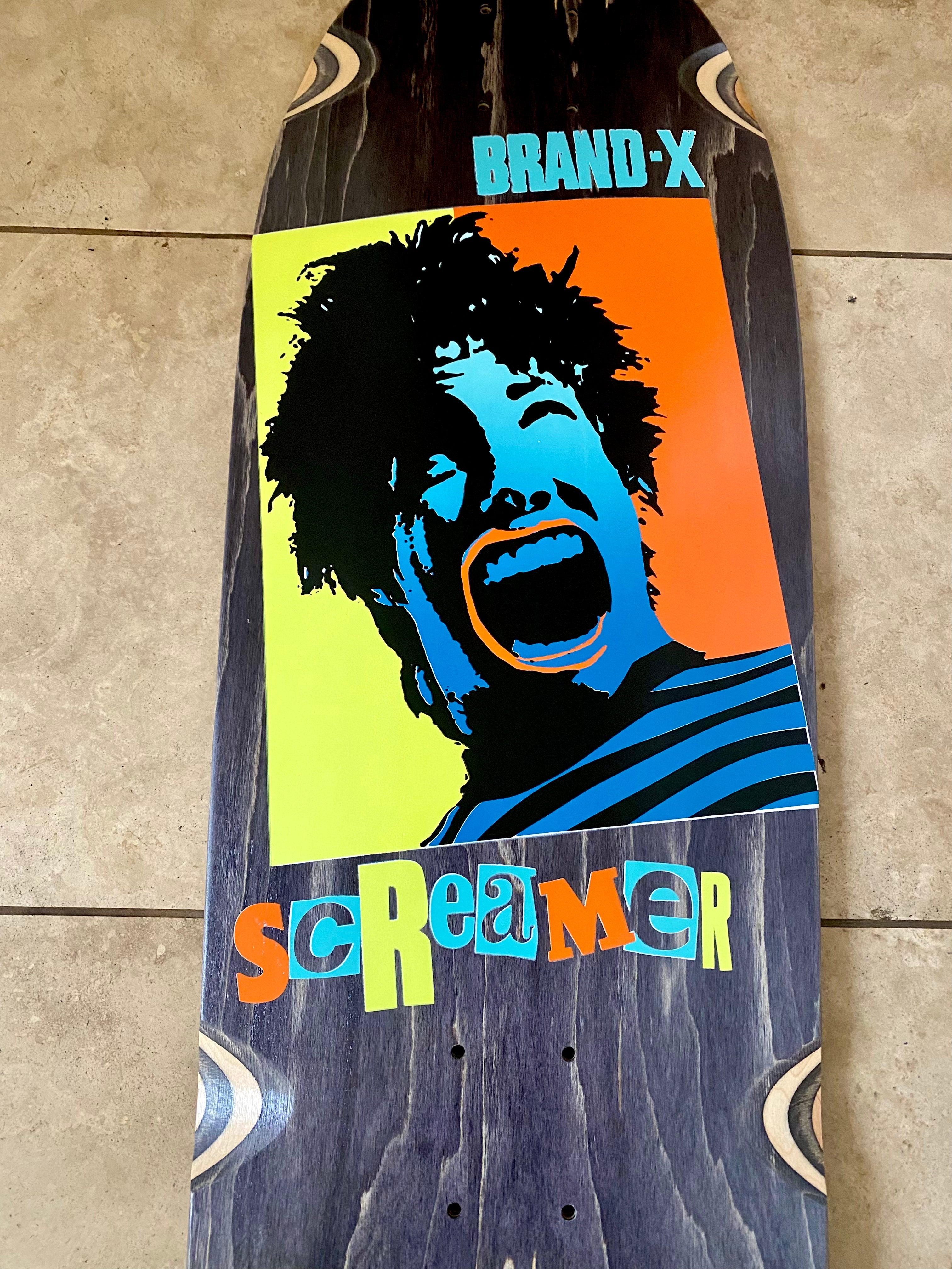 Screamer 10”x30” HAND PAINTED Limited Edition Deck (1 of 5)