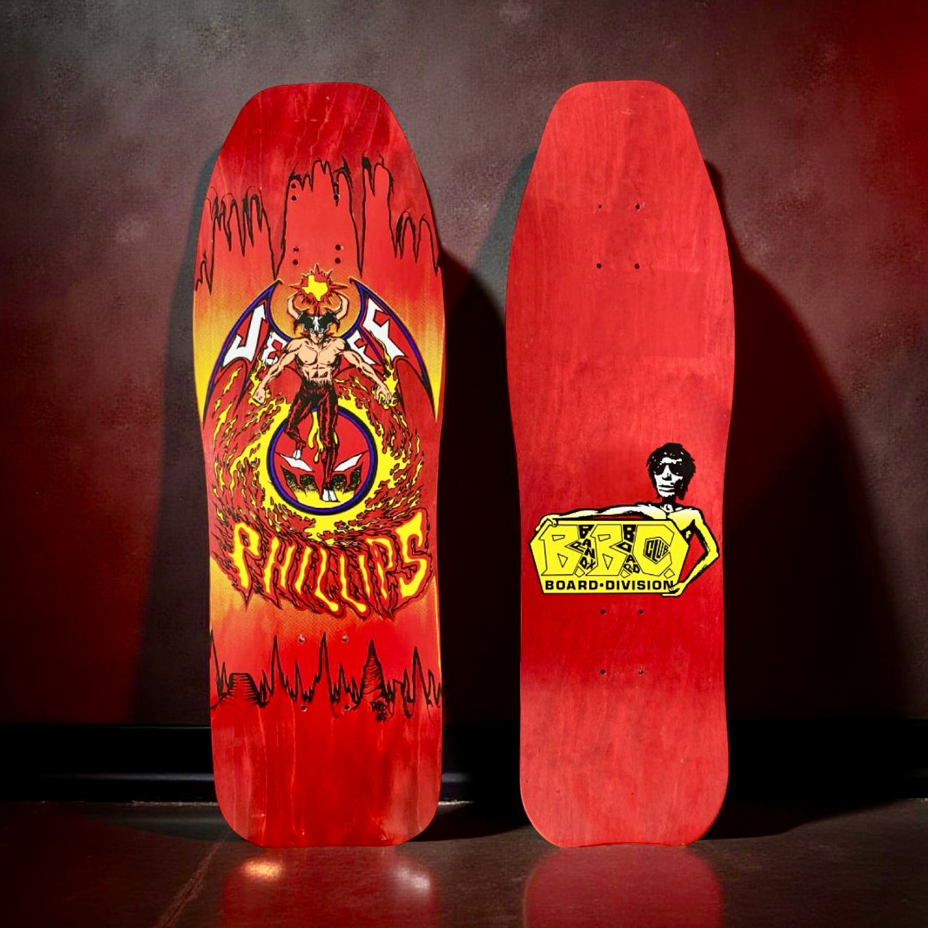 Jeff Phillips DevilMan Limited Edition, HAND-PAINTED BBC Deck (1 of 100)