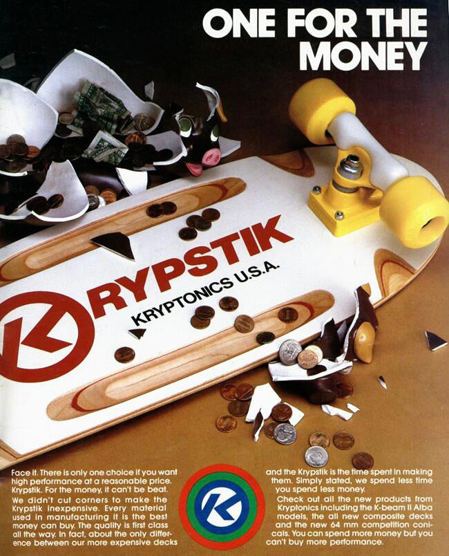 Krypstik Routed 10”x30” Limited Edition Deck HAND-PAINTED