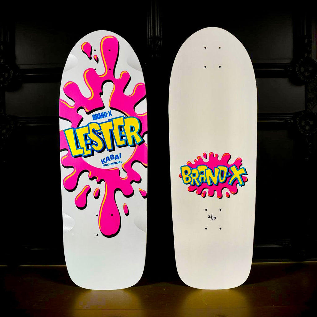Lester Kasai 10”x30 Deck HAND-PAINTED (1 of 10)