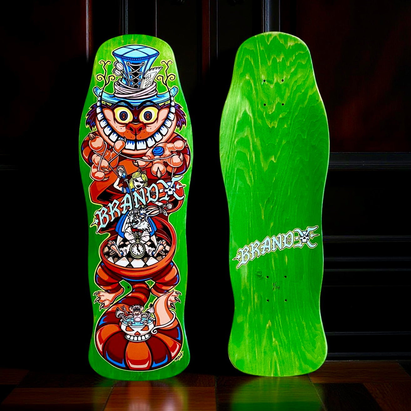 Master Manipulator 10"x30.25" Limited Edition, HAND-PAINTED Deck (1 of 14)