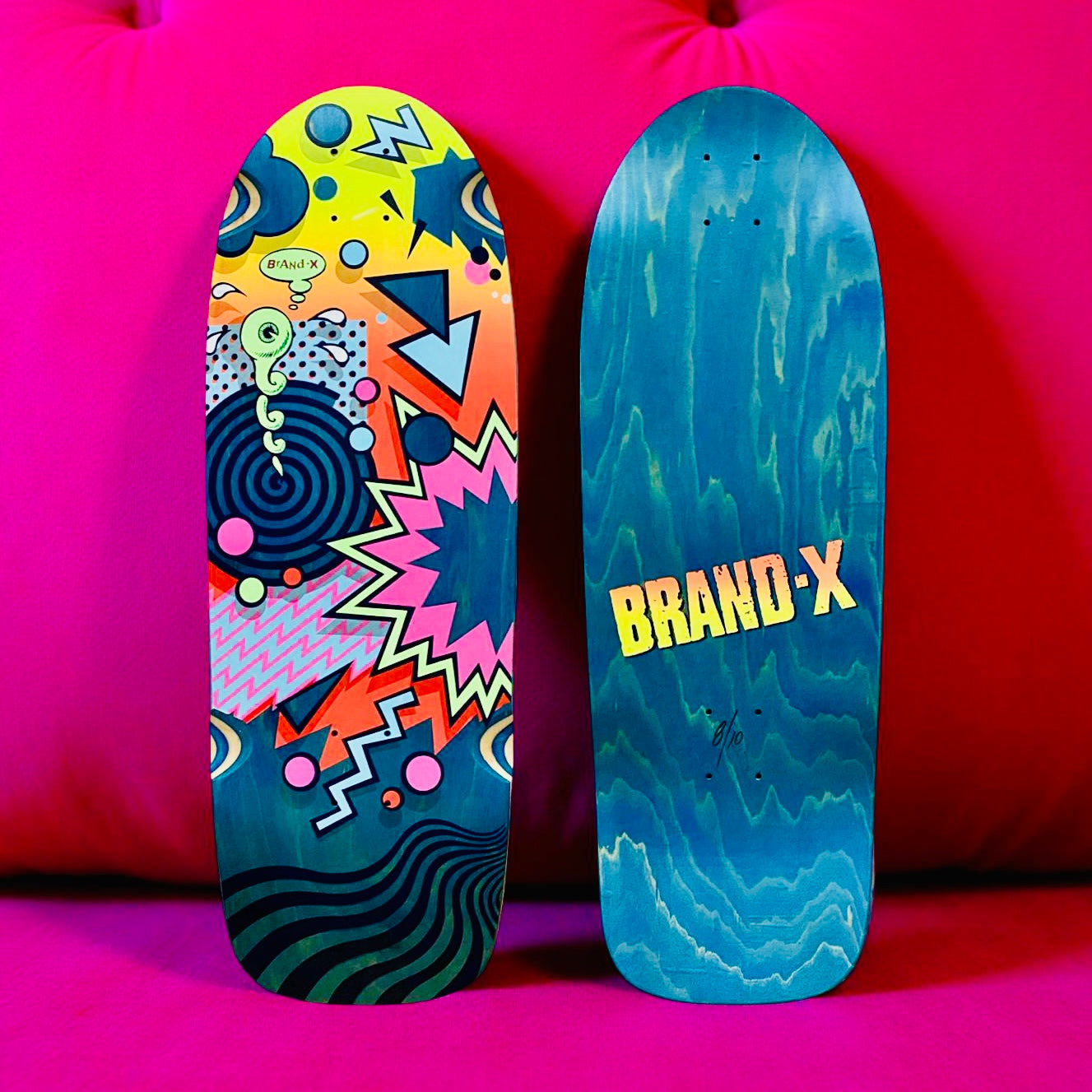 Weirdo 10"x30" Limited Edition HAND-PAINTED Deck (1 of 10)