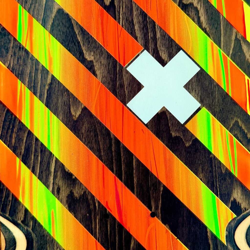 Vertical Hold 10"x30" ONE OF A KIND, HAND-PAINTED Deck (1 of 1)