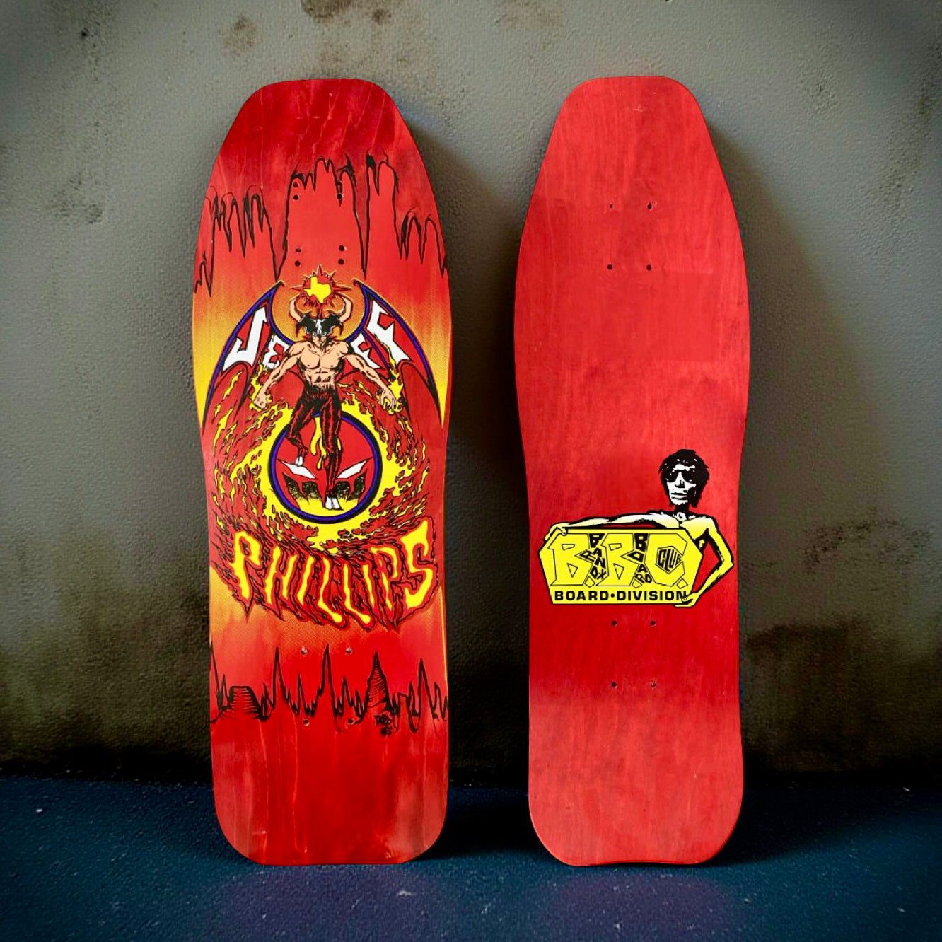 Jeff Phillips DevilMan Limited Edition, HAND-PAINTED BBC Deck (1 of 100)