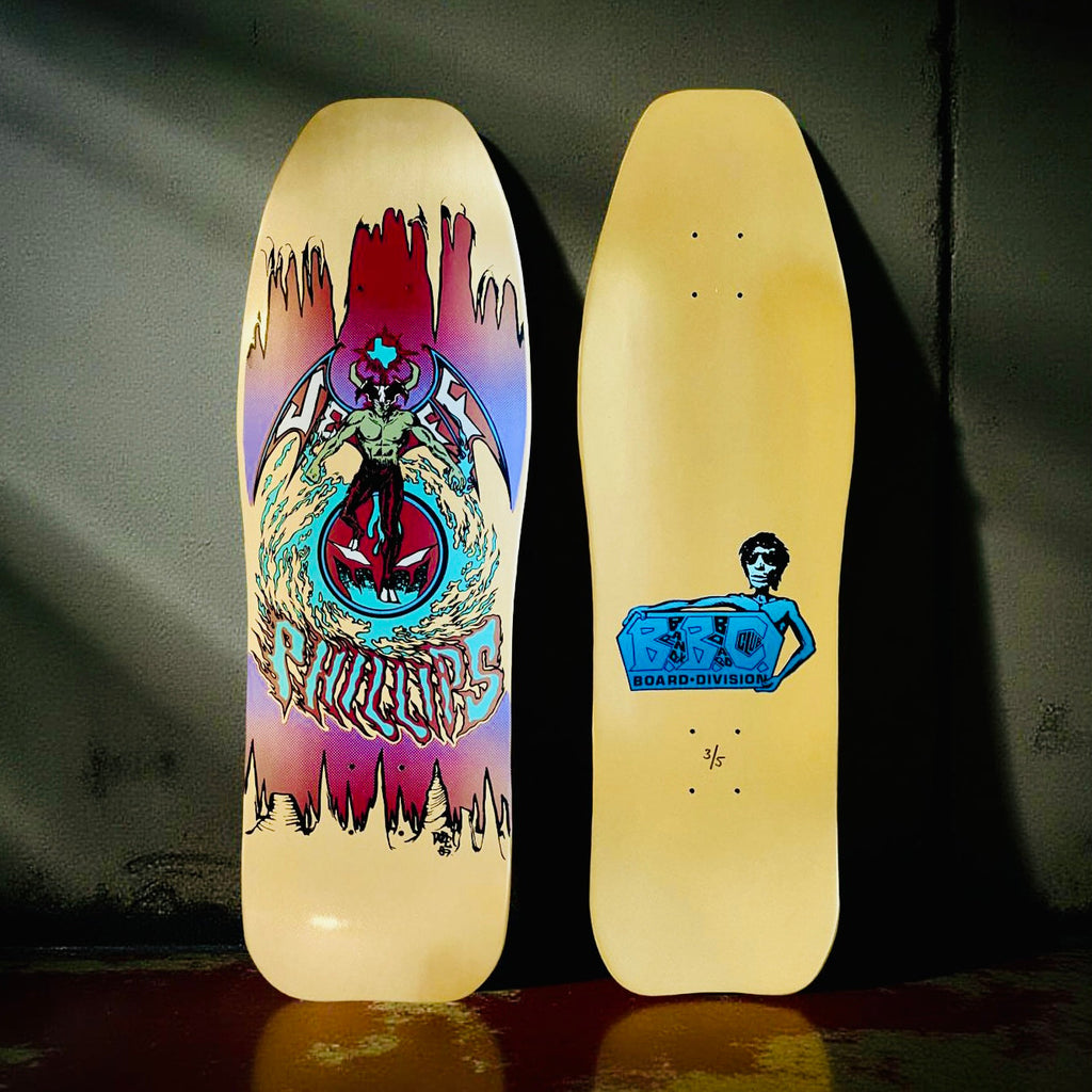 Jeff Phillips DevilMan METALLIC GOLD Limited Edition, BBC Deck HAND-PAINTED (1 of 5)
