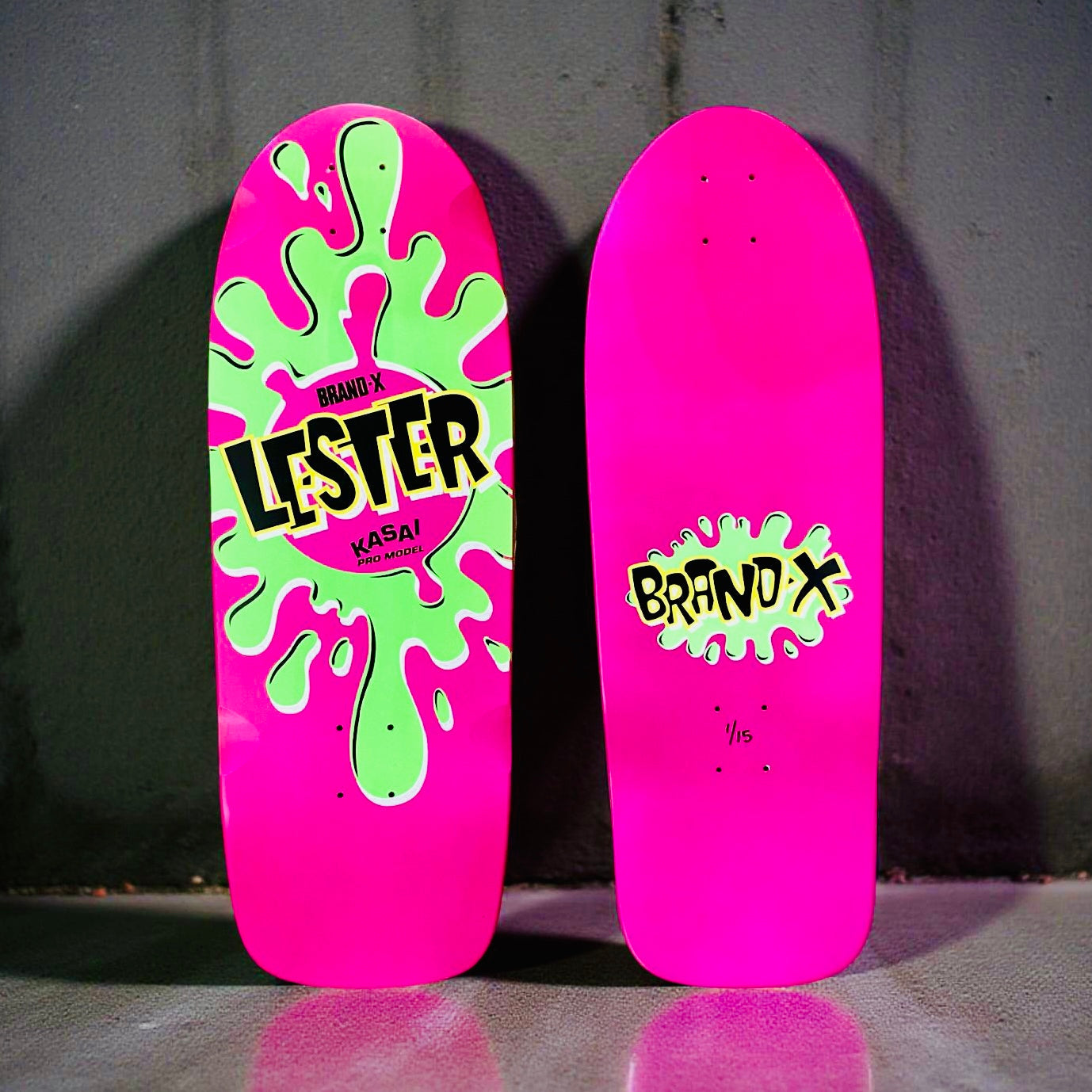 Lester Kasai 10”x30” HAND PAINTED Limited Edition Deck (1 of 15)