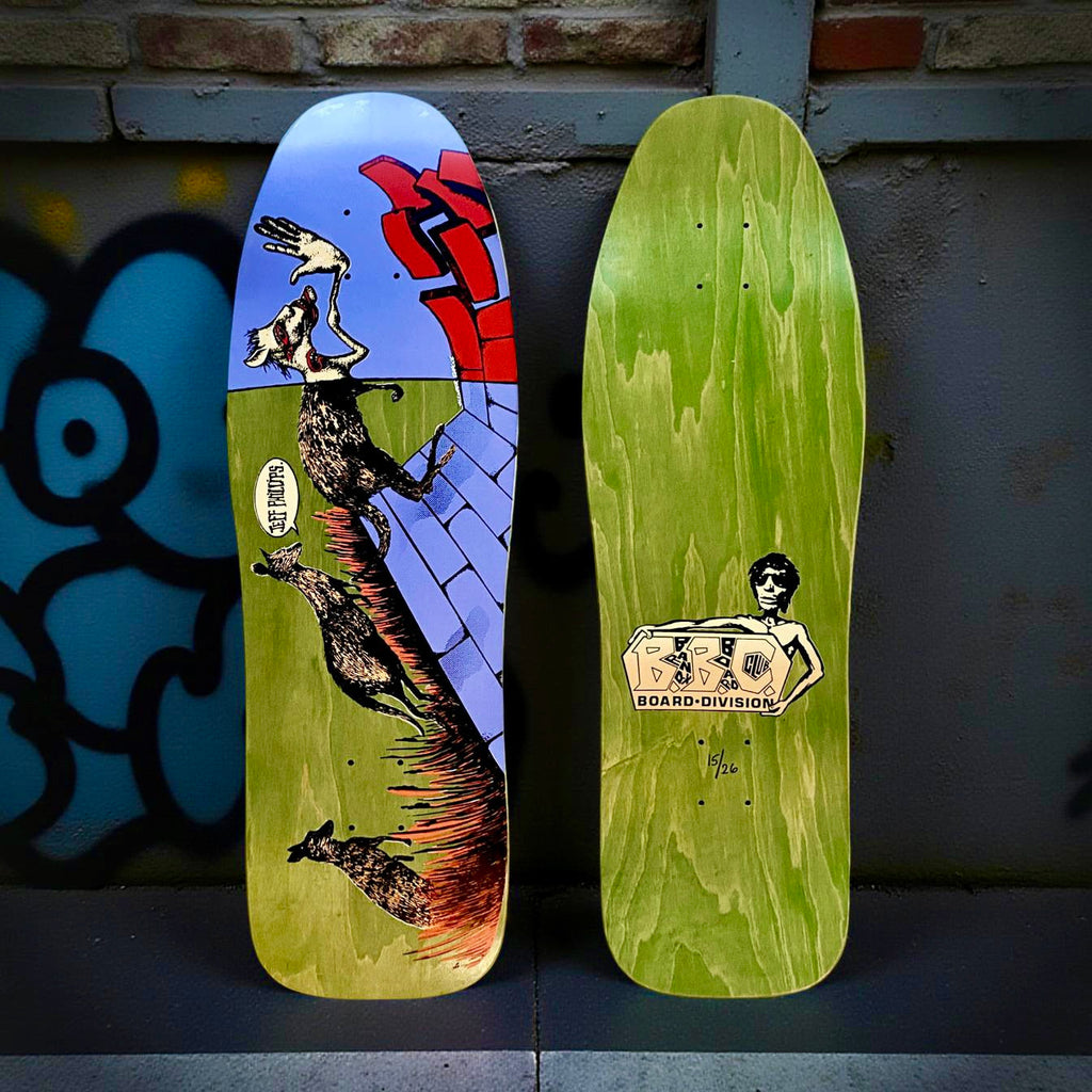 Jeff Phillips Kangaroo Limited Edition BBC Deck, HAND-PAINTED 10"x31" (1 of 26)