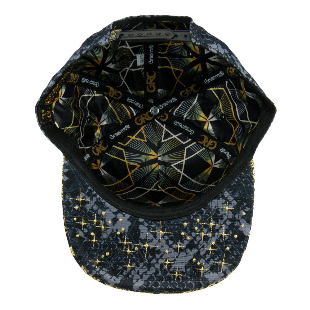 Celestial Serpent V2 Black Snapback Hat
