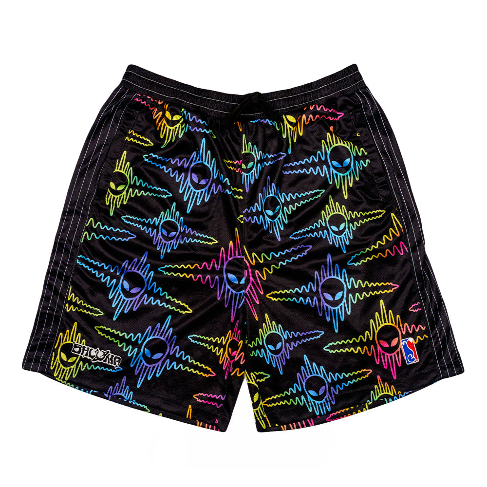 Shlump Black Mesh Shorts