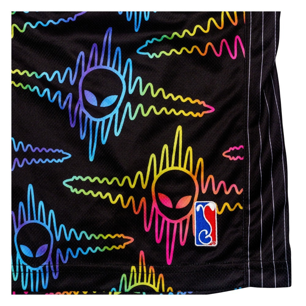 Shlump Black Mesh Shorts