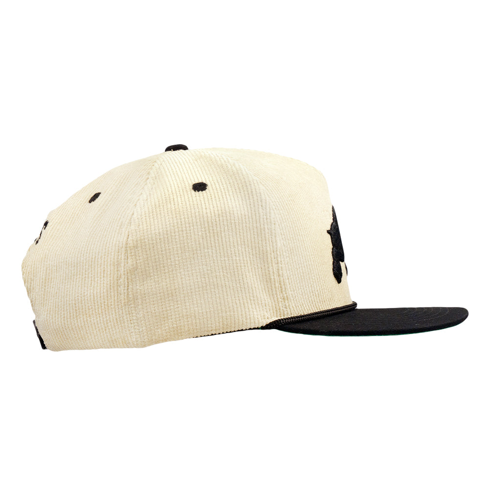 Colorado Puffs Tan Corduroy Snapback Hat