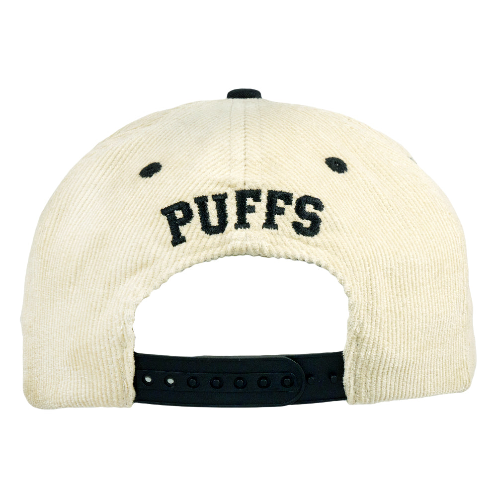 Colorado Puffs Tan Corduroy Snapback Hat