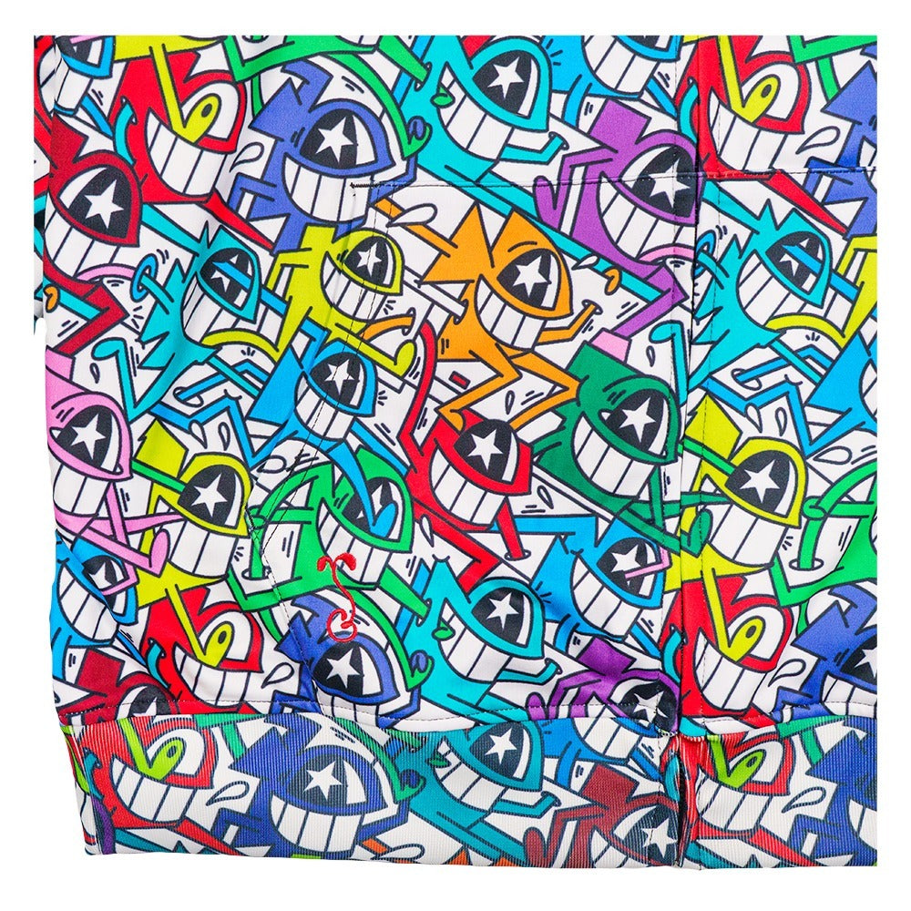 El Pez Smile Reversible Zip Up Hoodie