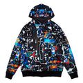 Lazer Shark Circuit Reversible Hoodie